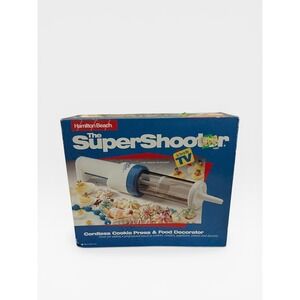 Hamilton Beach The Super Shooter Cordless Cookie Press Food Decorator White